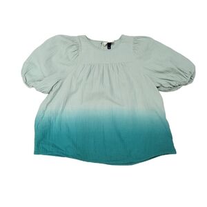 Universal Threads ombre blouse Women's Size Small green